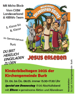 Kinderbibelwoche 2025