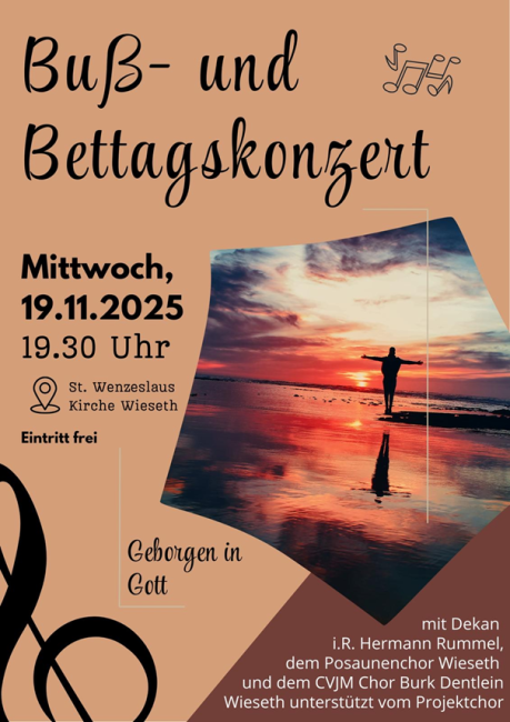Buß und Bettagskonzert 2025