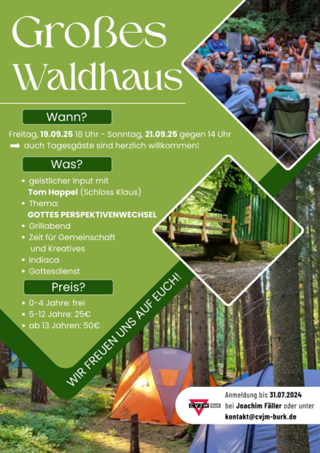 Großes Waldhaus 2025