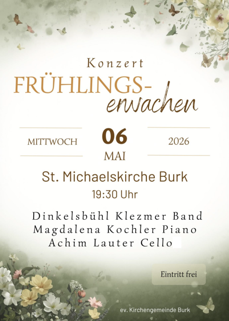 Konzert Frühlingserwachen