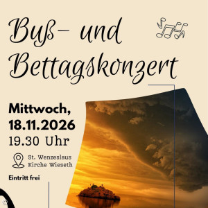 Buß- und Bettagskonzert 2026